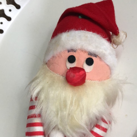 Vintage Christmas Santa fun play product of Japan  rattle knee hugger - Picture 6 of 10